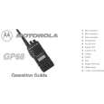 MOTOROLA GP68 Instrukcja Obsługi